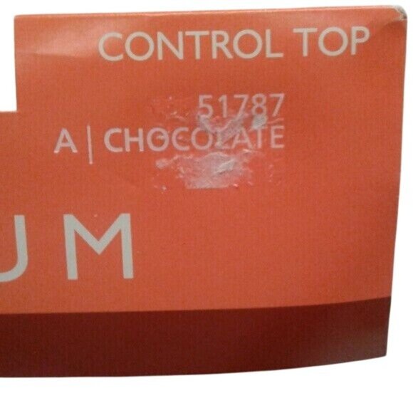 Hanes A Control Top Chocolate Panty Hose Ultra Sheer Vintage NEW - Picture 4 of 4